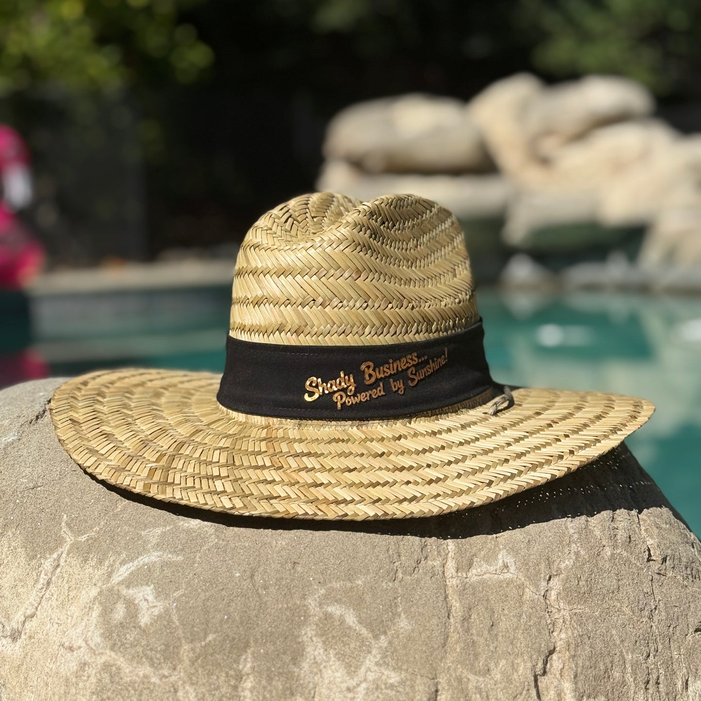 Customized Straw Lifeguard Hat