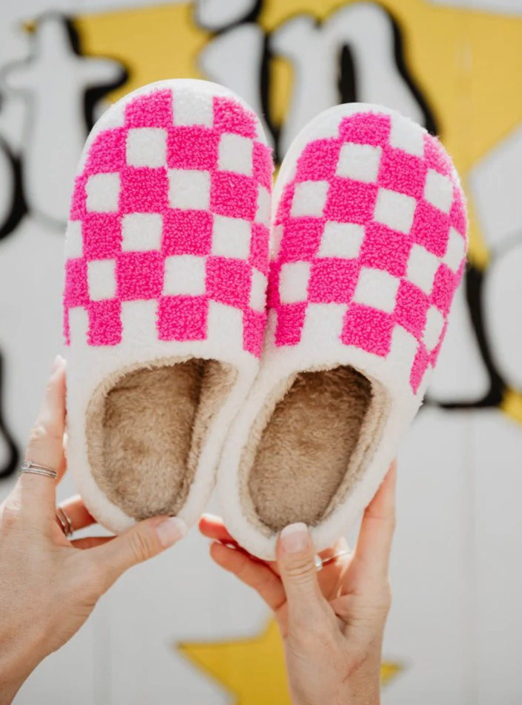 Fuzzy House Slippers