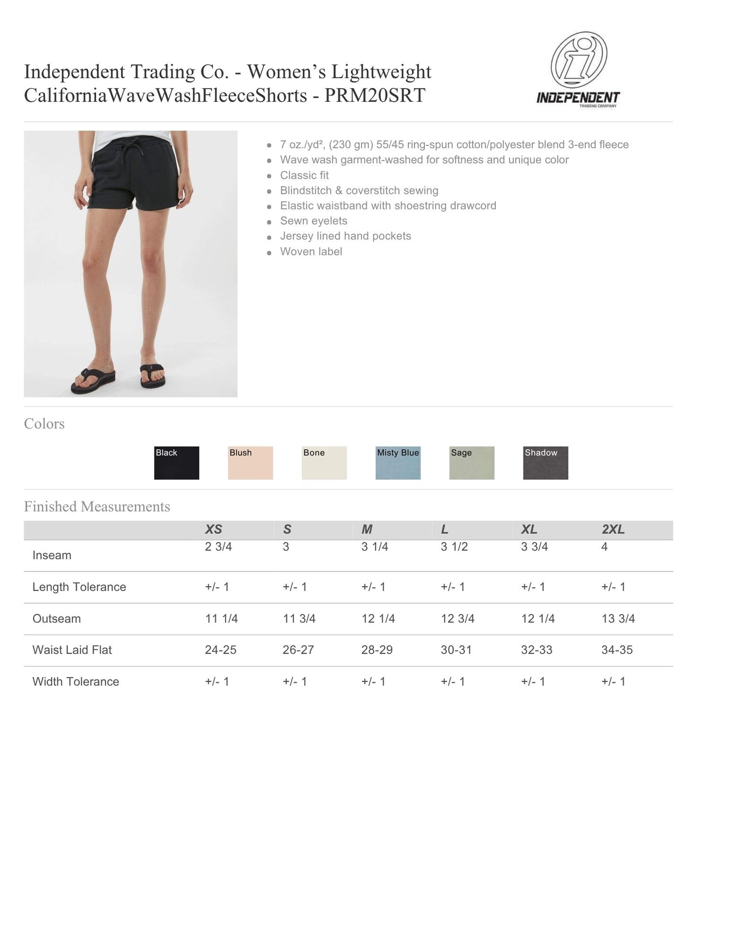 PREORDER - OTB FiA Placer Fleece Shorts