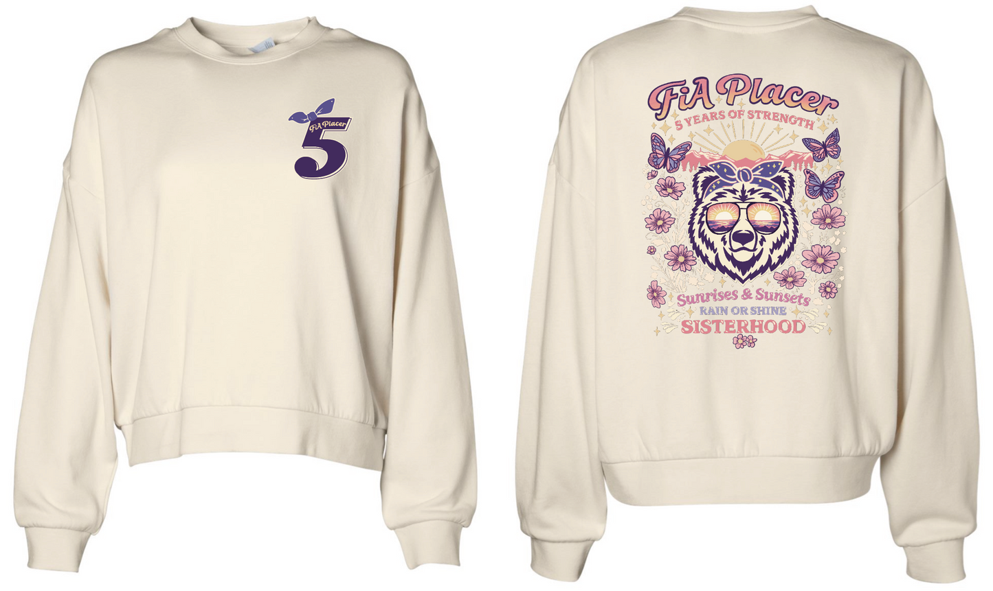 PREORDER - OTB 5 YEAR ANNIVERSARY CREWNECK SWEATSHIRT