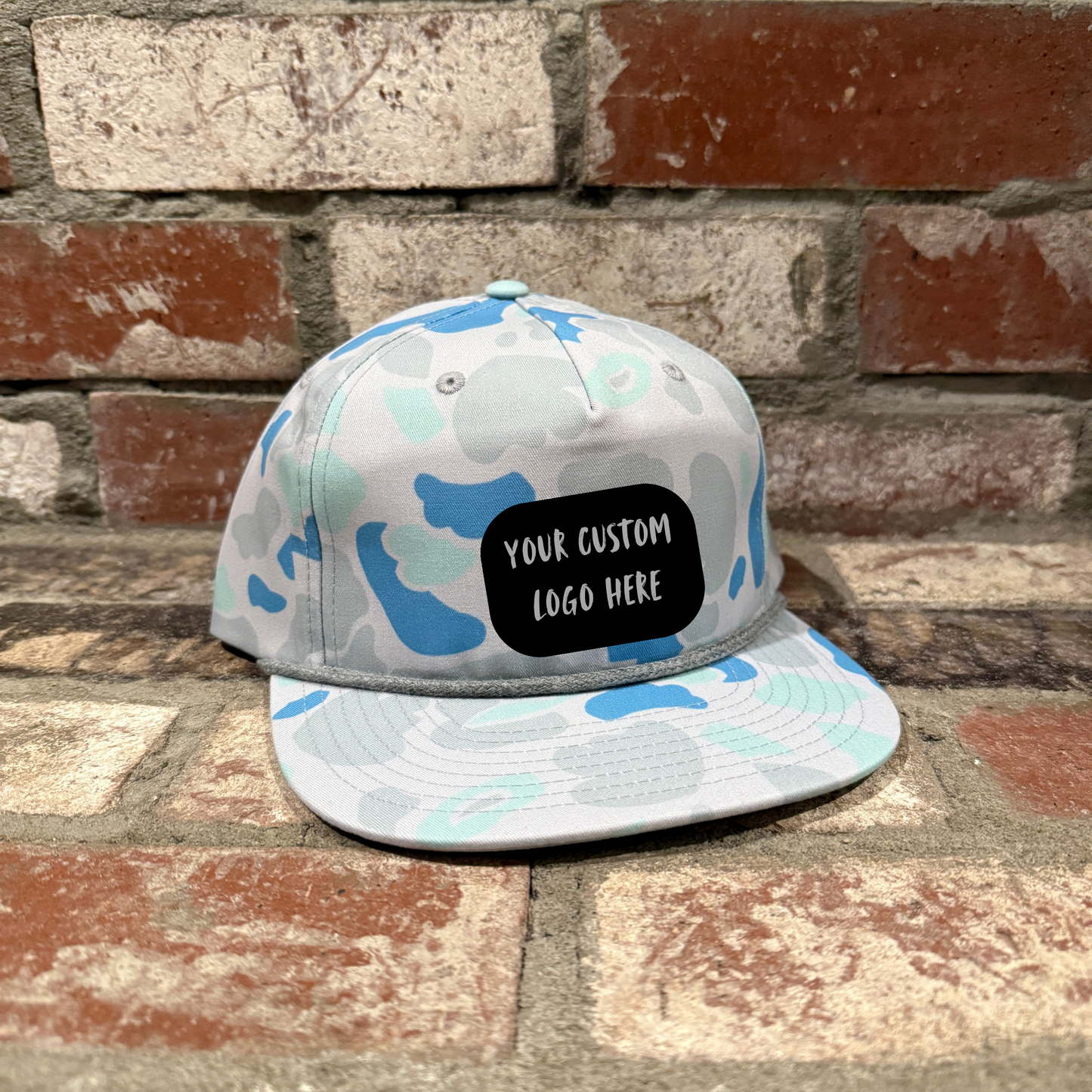 Richardson 256P Hat with Customizable Leatherette Patch
