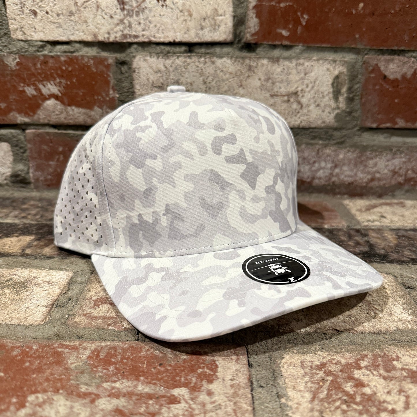 Zapped Blackhawk Hat with Customizable Leatherette Patch