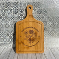 Personalized Bamboo Decorative Paddle Cutting Board