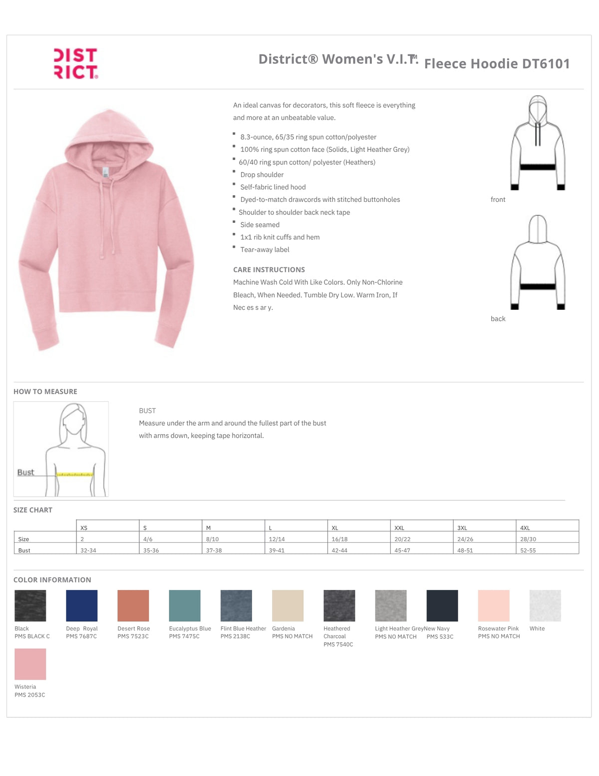PREORDER- OTB Hoodie District V.I.T.