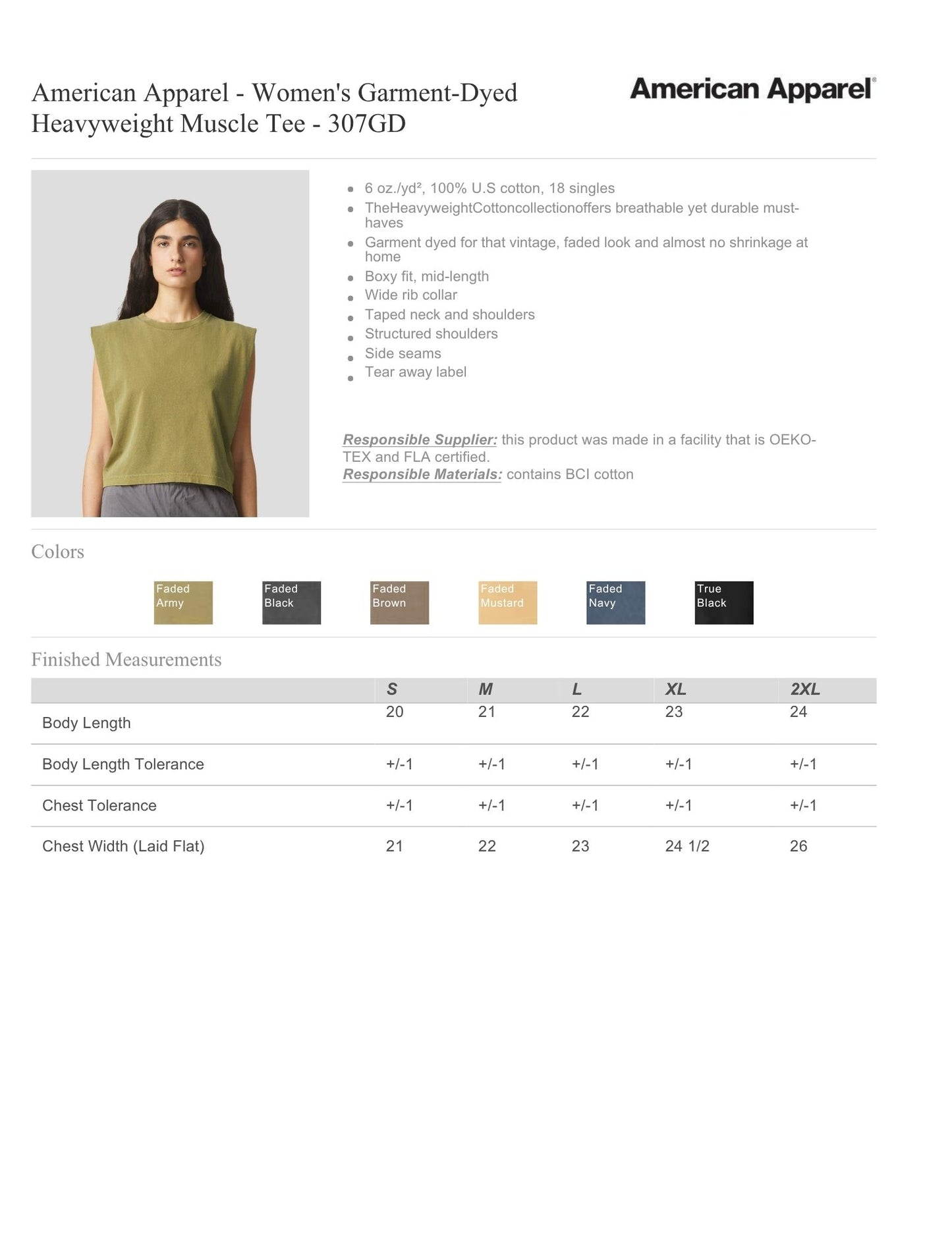 PREORDER - OTB FiA Placer Muscle Tee