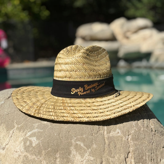 Customized Straw Lifeguard Hat