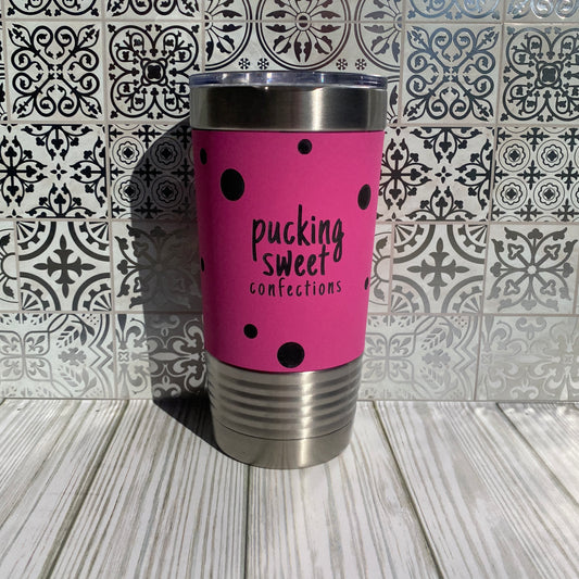 Customizable Silicone Grip 20oz Tumbler