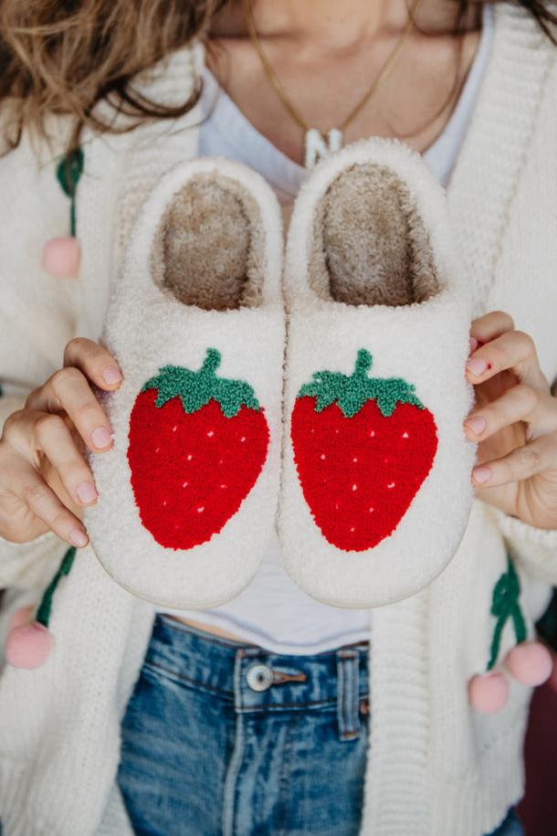 Fuzzy House Slippers