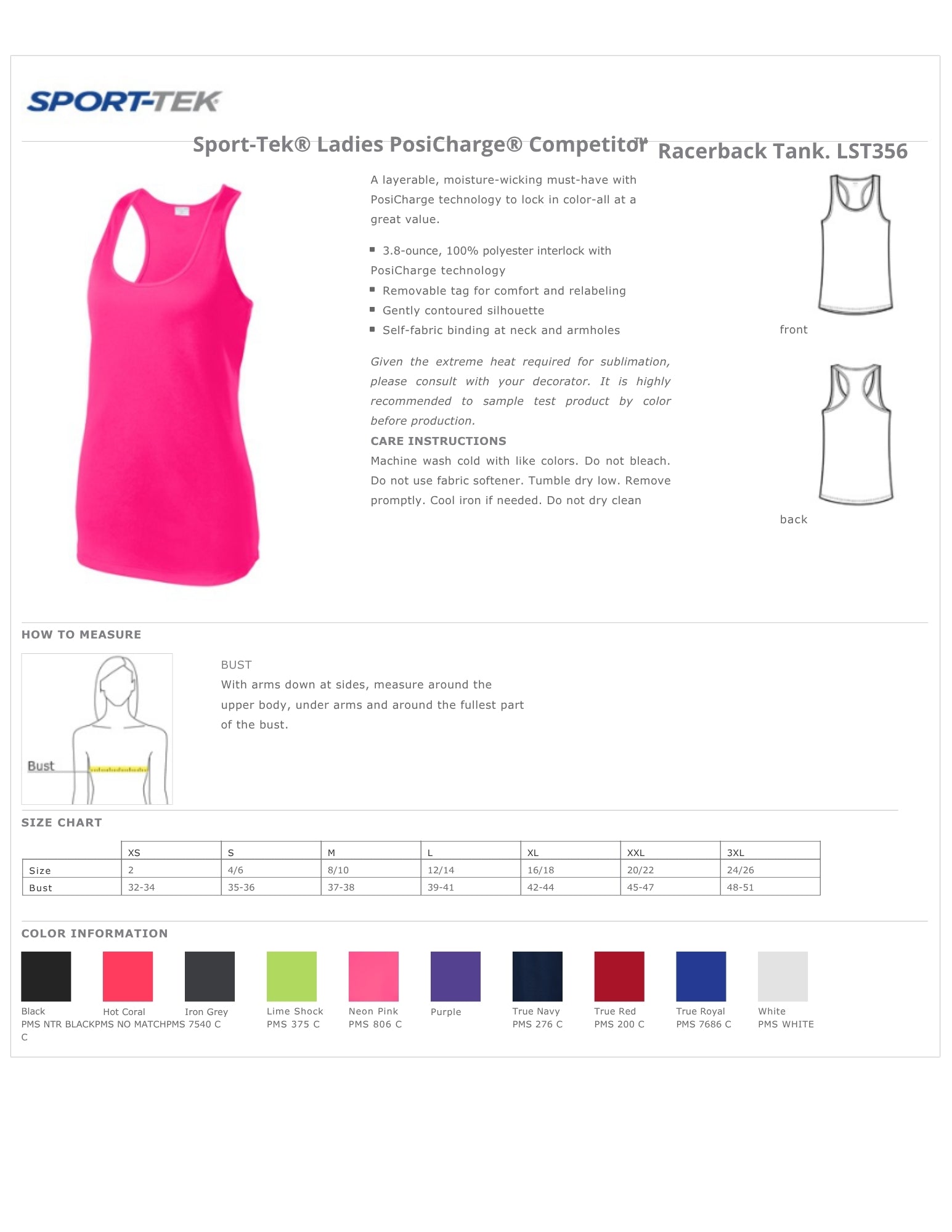 Women's Personalized Performance Tank