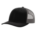 Richardson 112 Trucker Cap w/ custom Leatherette Patch