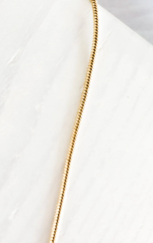 Full Round Snake Necklace Chain