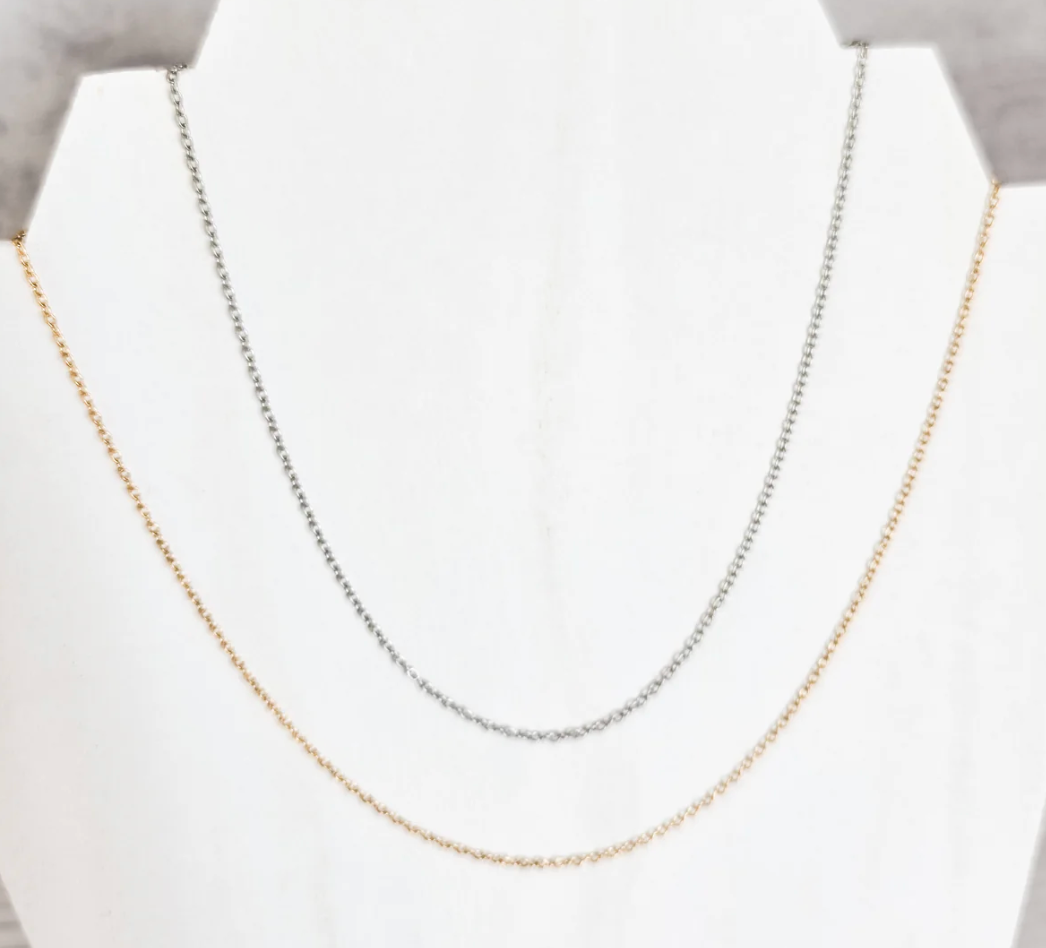 Minimalist Cable Necklace Chain