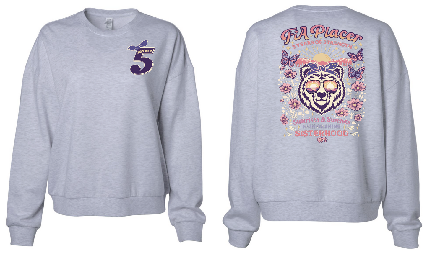 PREORDER - OTB 5 YEAR ANNIVERSARY CREWNECK SWEATSHIRT