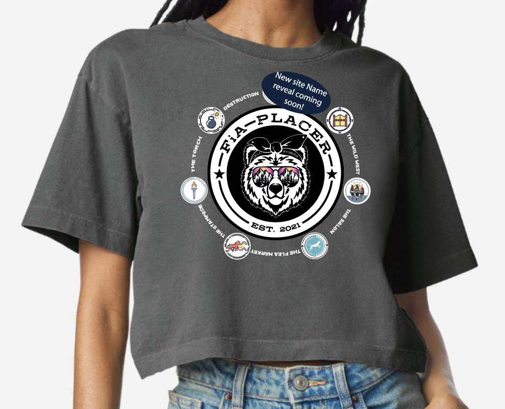 PREORDER - OTB FiA Placer Cropped Tee