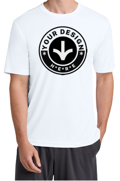 Men's Personalized Screen Printed Performance Shirt