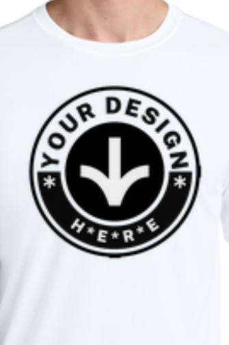 Men's Personalized Screen Printed Performance Shirt