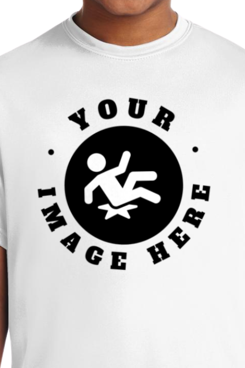 Youth Personalized Screen Printed Performance Shirt