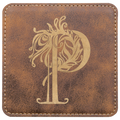 Customizable Square Leatherette Coaster